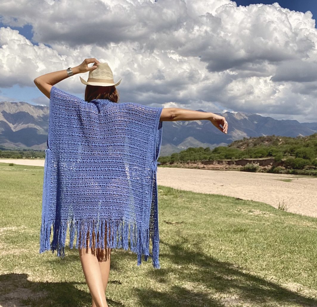 Patrón Ruana Bienvenida