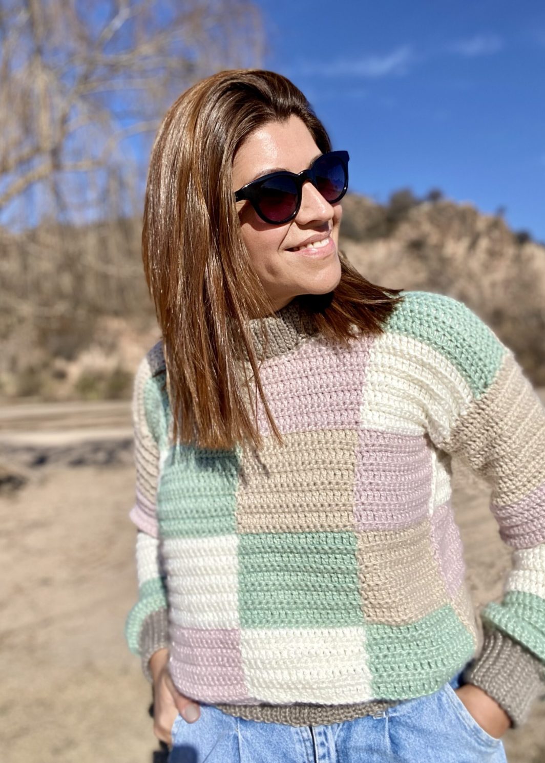 Patrón Sweater y Cárdigan "Metele que son Pasteles"