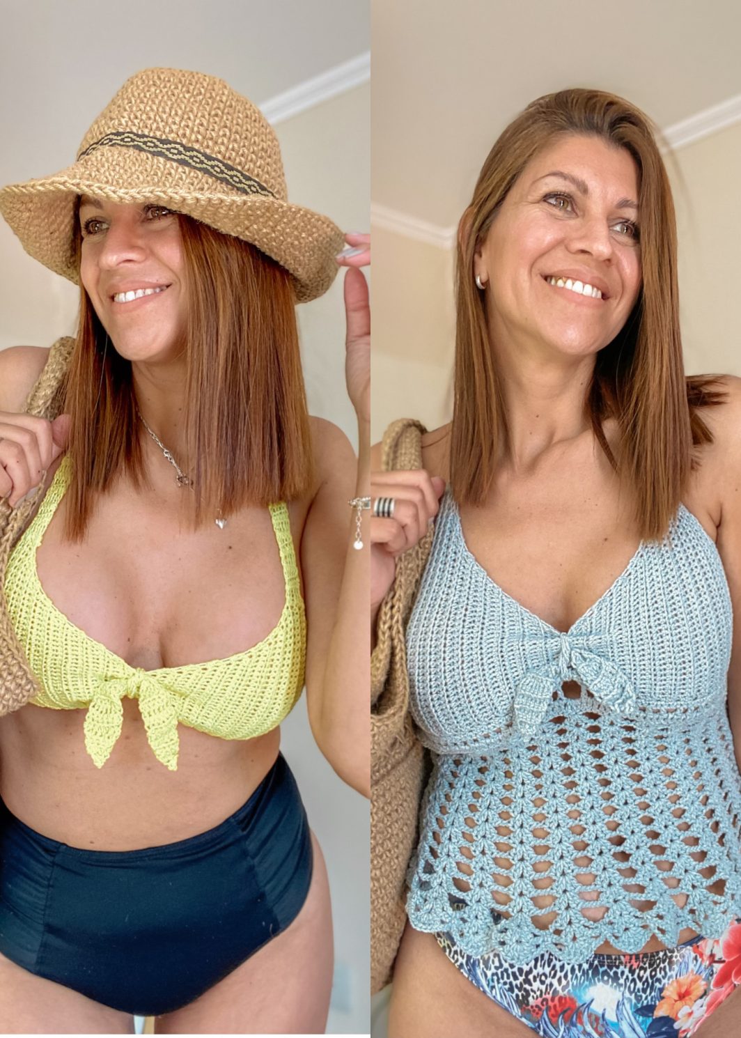 Patrón Verano Bahía (Top-Bikini-Tankini-Musculosa)