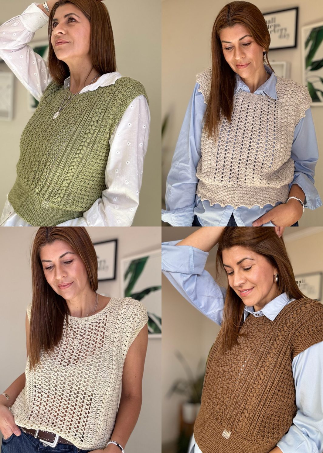 Crochet Infinito "Prendas atemporales en crochet vertical