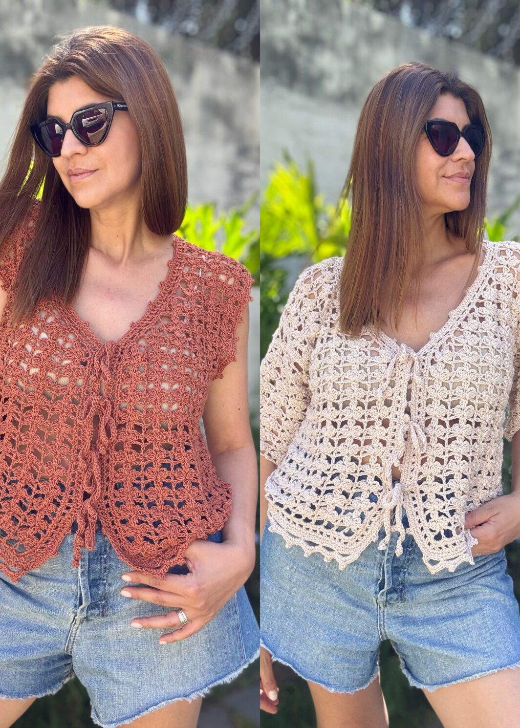 Patrón Camisa y chaleco "Aura"